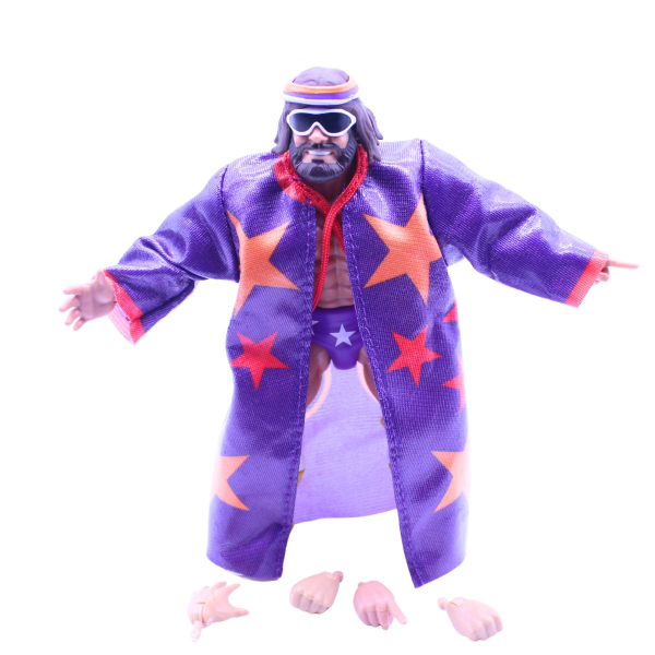 WWE Superstars Macho Man Randy Savage – Retro Actionfigur im 80er-Stil | Mattel 2023